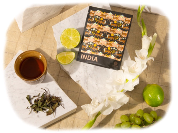 Cup of black tea from India